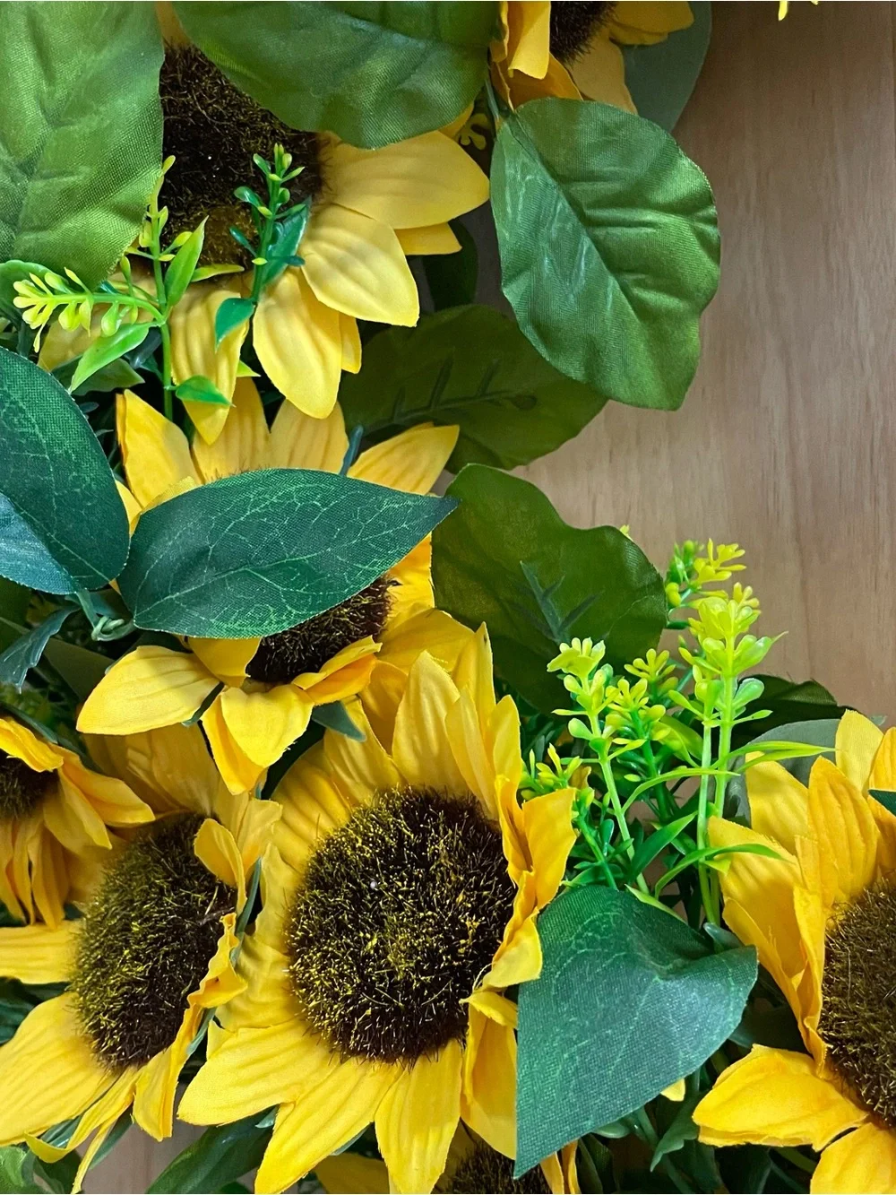 20” Sunflower Grapevine Wreath